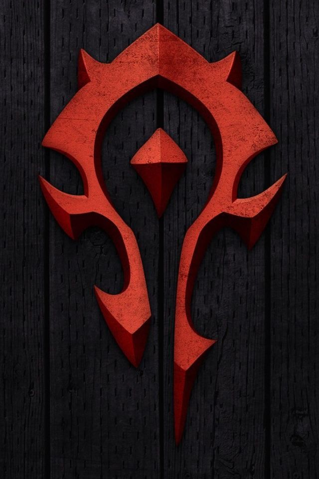 640x960 World Of Warcraft Horde Icon