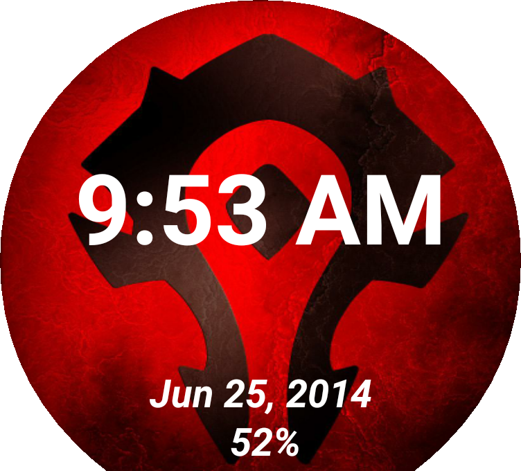 752x680 World Of Warcraft Horde Logo For Moto