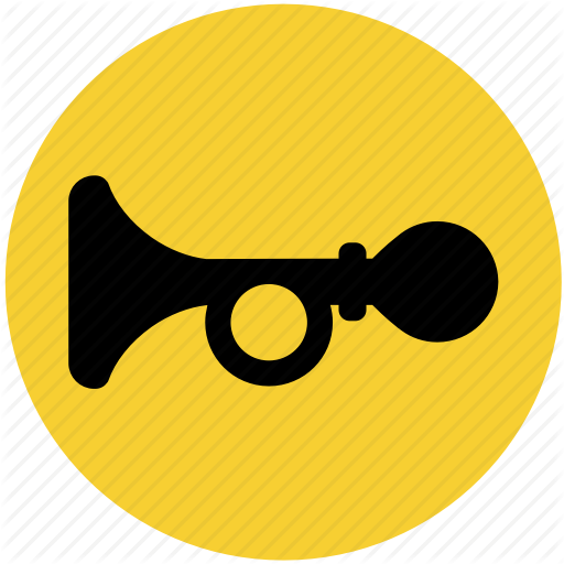 512x512 Car, Horn, Klaxon, Signal Icon