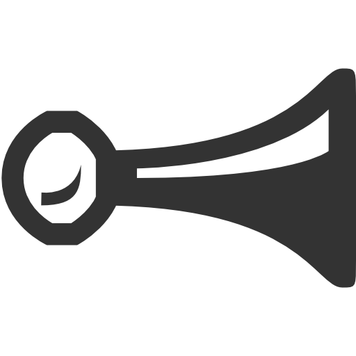 512x512 Horn, Signal Icon