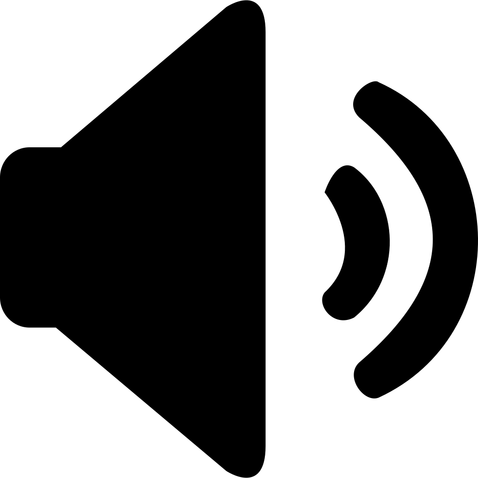 980x980 Sound Horn Png Icon Free Download