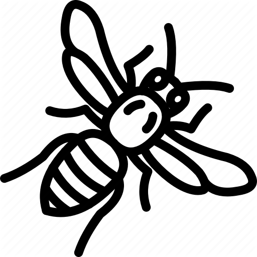 512x512 Bug, Hornet, Insect, Pest, Vespa, Wasp Icon