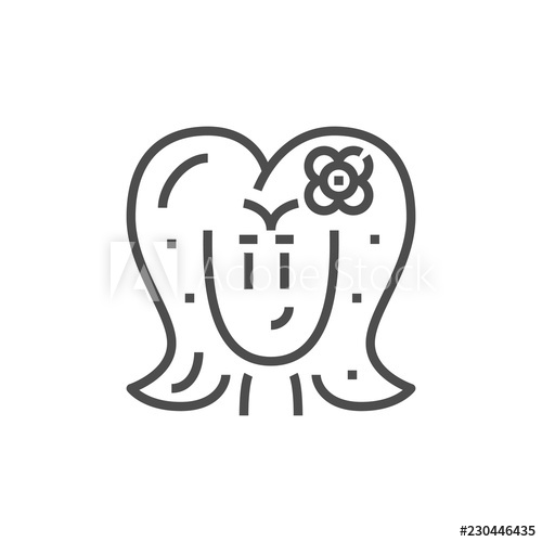 500x500 Simple Astrology Icon Premium Horoscope Symbol Zodiac Vector