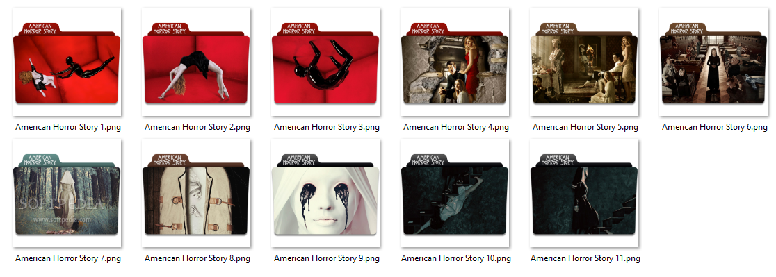 1116x399 Download American Horror Story Folder Icon