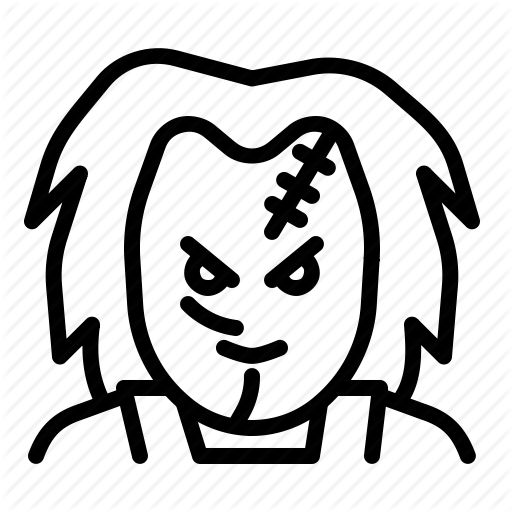 512x512 Character, Chucky, Horror, Movie, Murder, Scary, Violence Icon