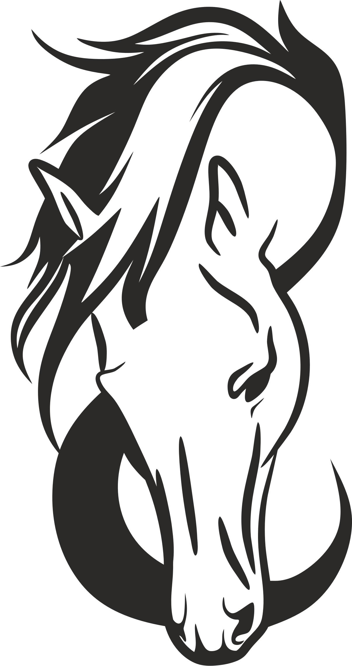 1206x2278 Horse Head Silhouette Icons Png