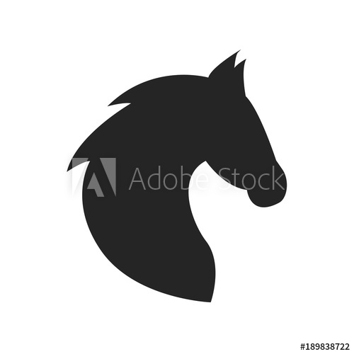 500x500 Horse Head Icon
