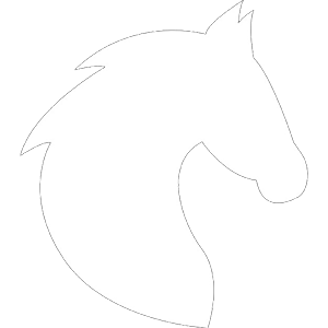 Horse Head Icon at Vectorified.com | Collection of Horse Head Icon free ...