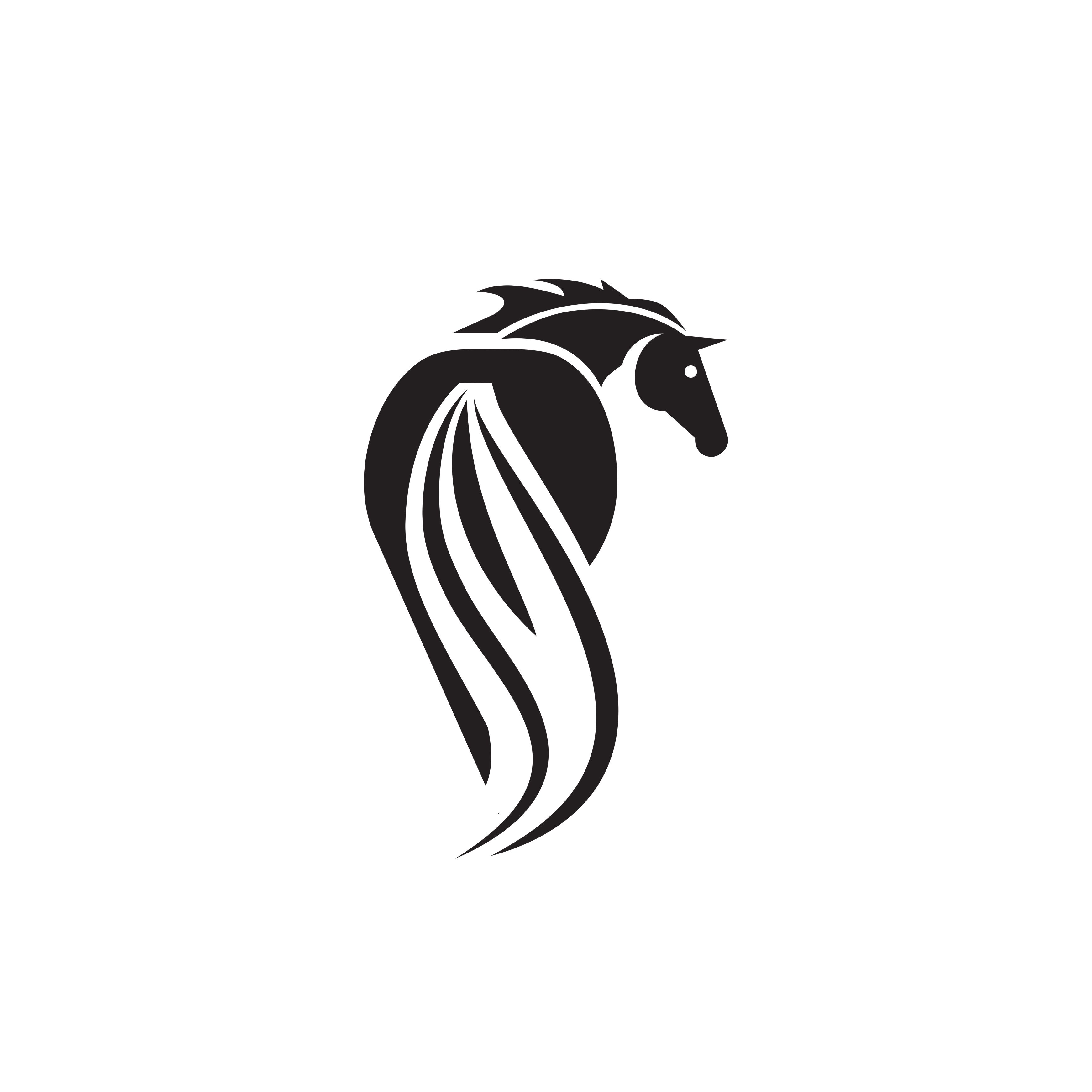 3484x3484 Horse Icon Design, Horse Logo Design