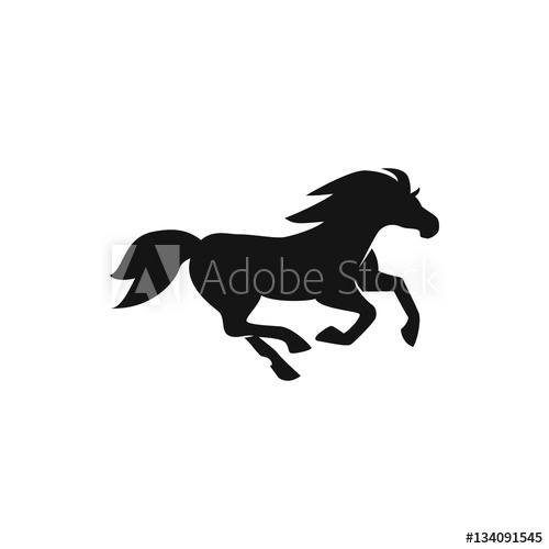 500x500 Horse Icon Illustration