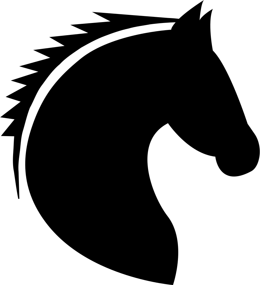 894x980 Horse Head Png Icon Free Download