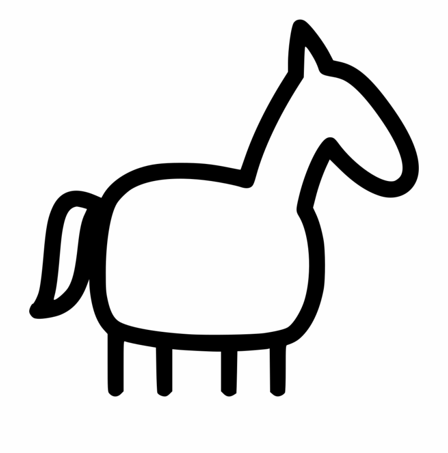 920x931 Horse Icon Png