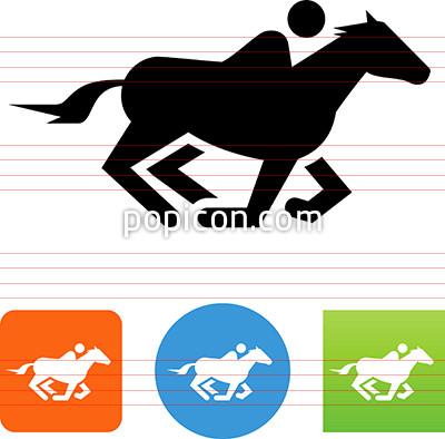 Horse Racing Icon 400x394 Horse Racing Icon