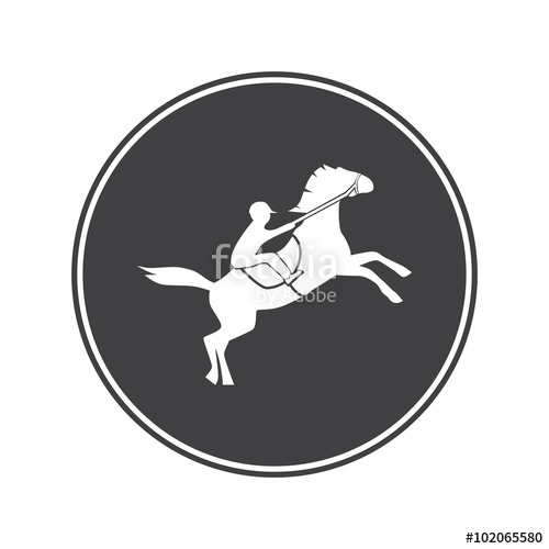 Horse Racing Icon Stock Image And Royalty Free Vector 500x500 Horse Racing Icon Stock Image And Royalty Free Vector