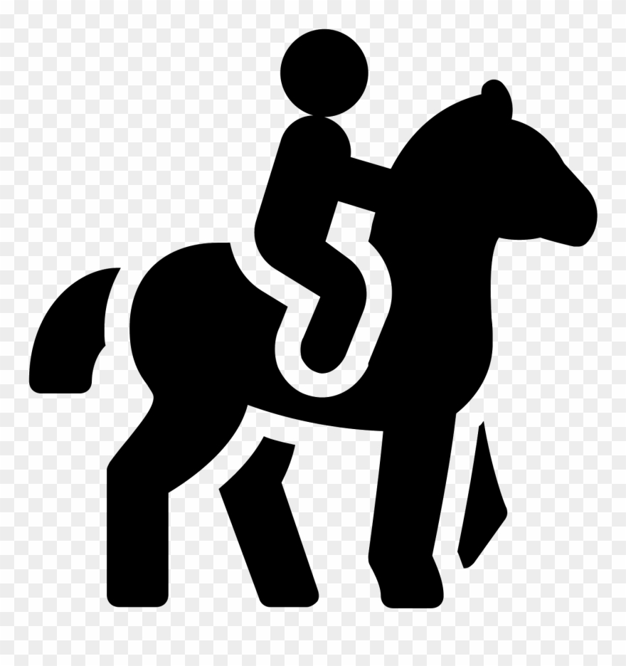 880x936 Horseback Riding Filled Icon