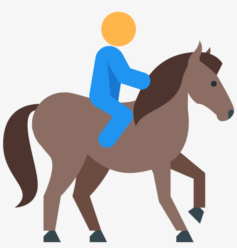 820x859 Horseback Riding Icon