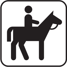 256x256 Horseback Riding Icon