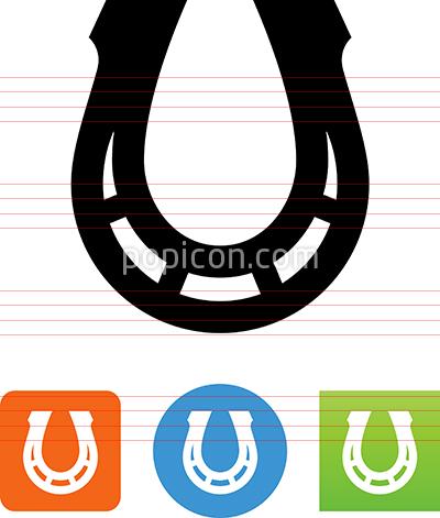 400x471 Horseshoe Icon