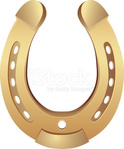250x300 Gold Horseshoe Icon Vector Stock Vectors