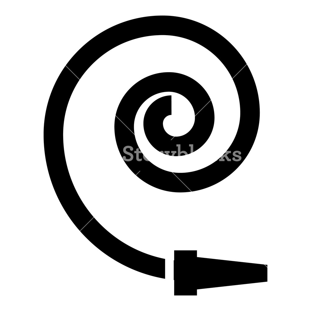 1000x1000 Hose Icon Simple Illustration Of Hose Vector Icon For Web Royalty