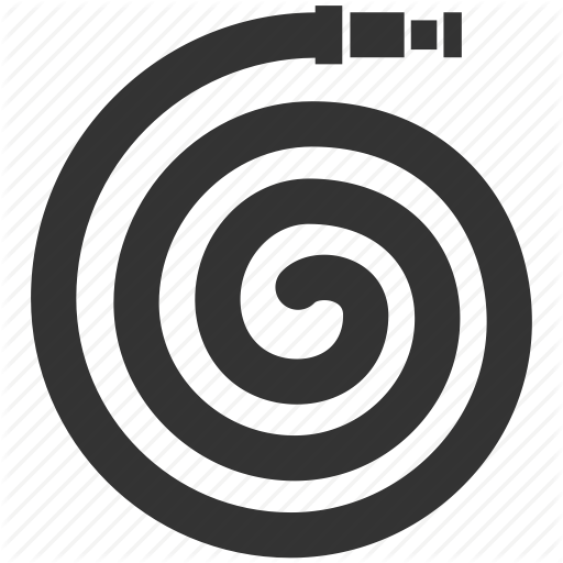 512x512 Fire Hose, Firehose, Hose, Station Icon