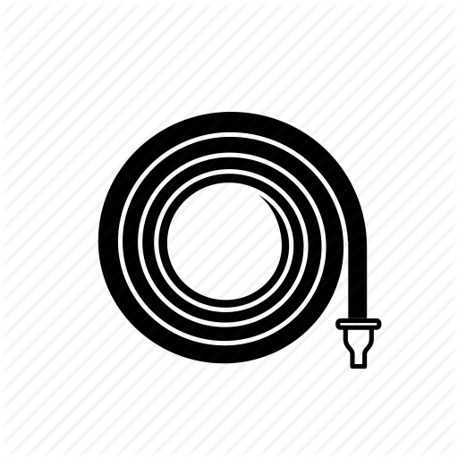 512x512 Fire Hose, Hose, Water, Water Hose Icon