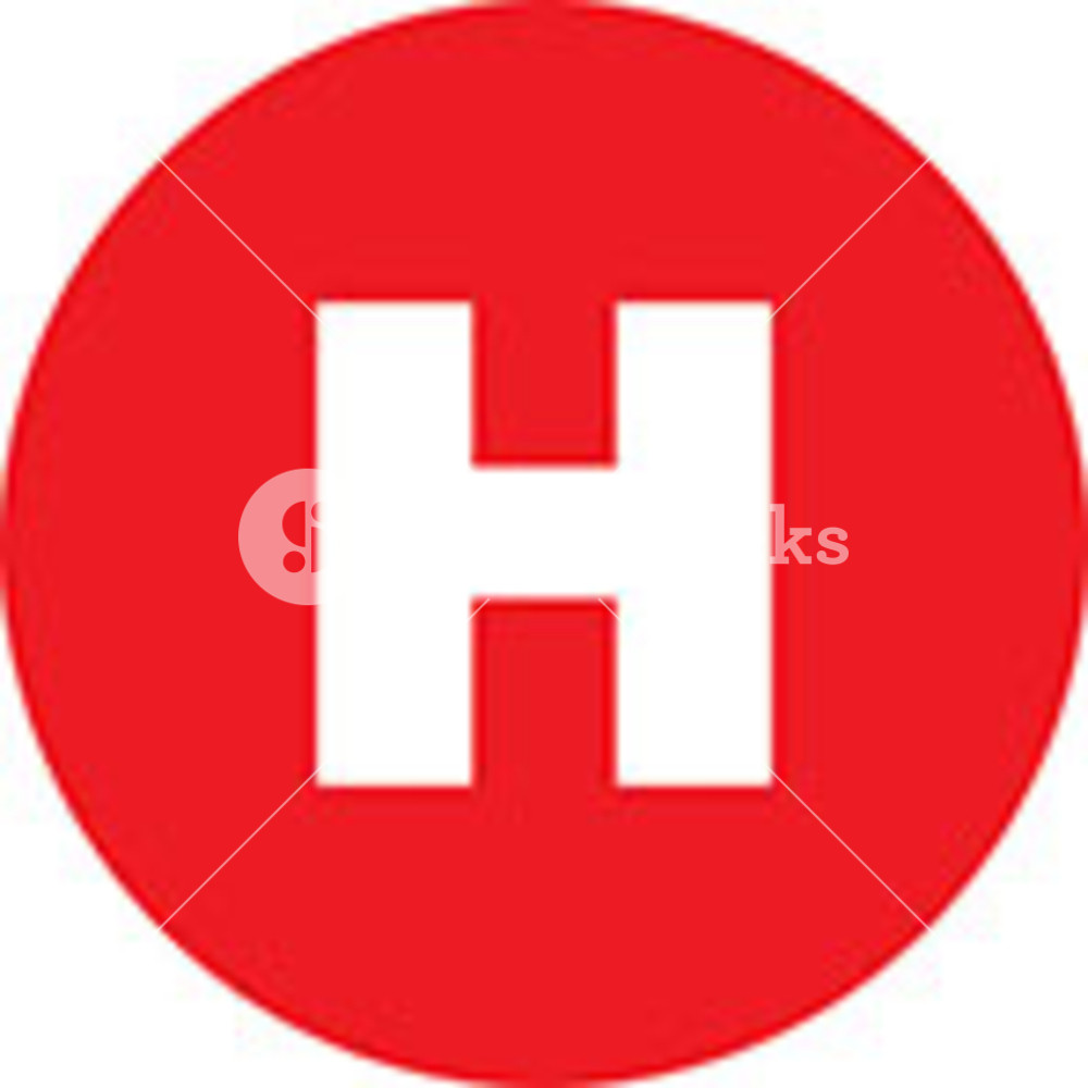 1000x1000 Hospital Icon Royalty Free Stock Image