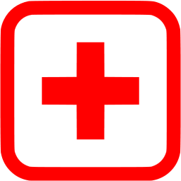 256x256 Red Hospital Icon