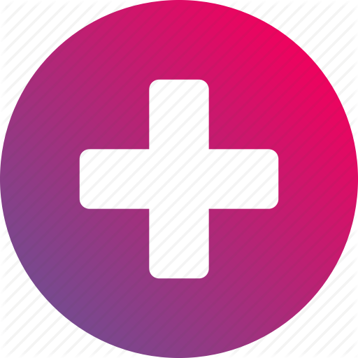 512x512 Clinic, Cross, Gradient, Health, Hospital Icon