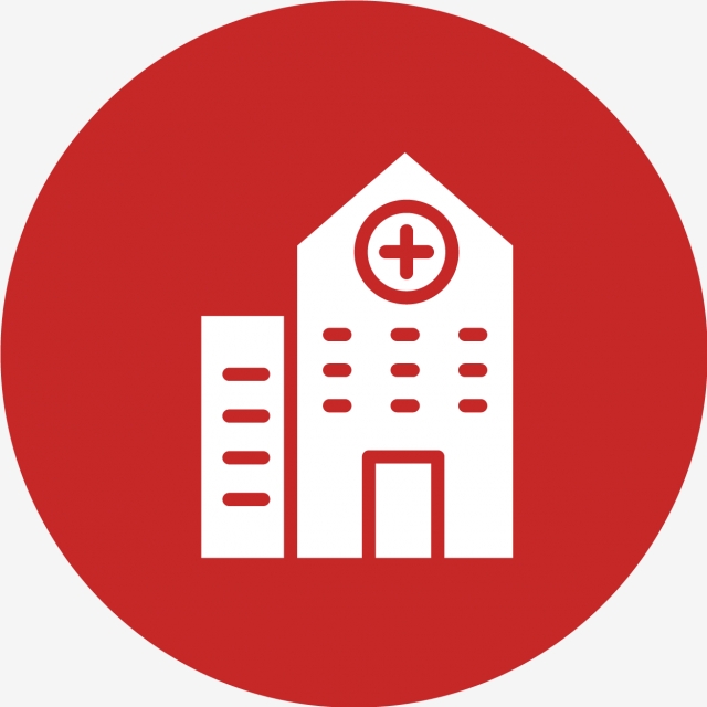 640x640 Vector Hospital Icon, Healthcare, Hospital, Medical Icon Png