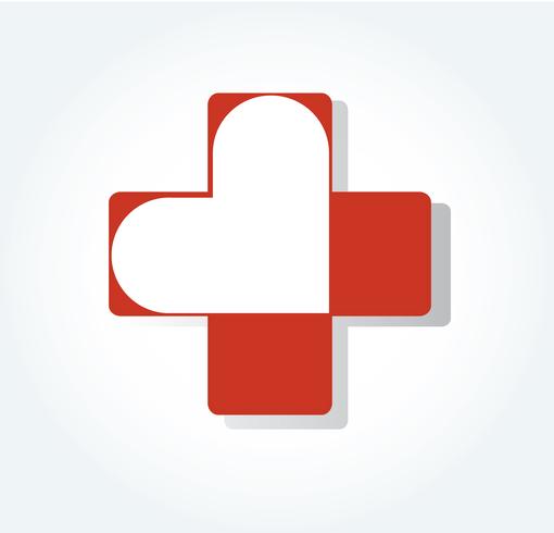 510x490 Heart In Hospital Icon Design Heart In Medical Symbol