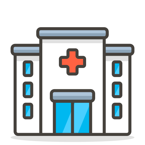 512x512 Hospital Icon Free Of Free Vector Emoji