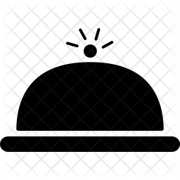 256x256 Hospitality Icon Of Glyph Style