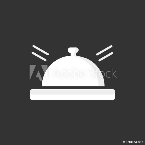 500x500 Reception Bell Icon Hotel Lobby Booking Desk, Concierge Ring