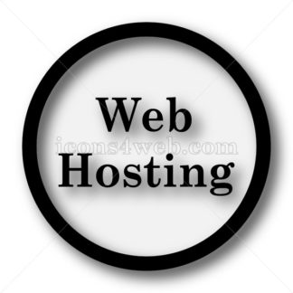324x324 Web Hosting Simple Icon Web Hosting Simple Button