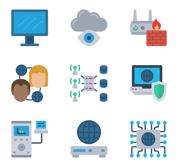 600x564 Hosting Icon Packs