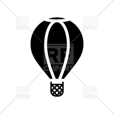 400x400 Air Balloon Icon Vector Image Of Transportation