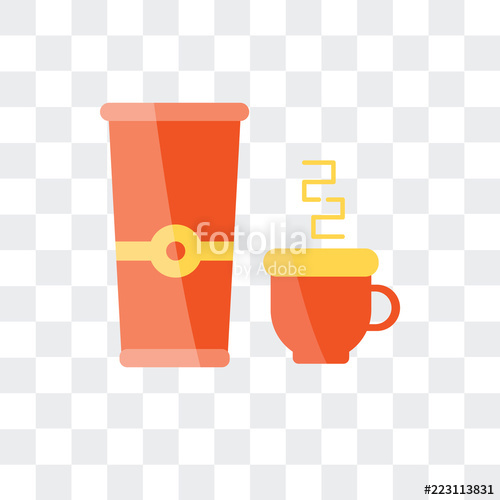 500x500 Hot Chocolate Icon Isolated On Transparent Background Modern