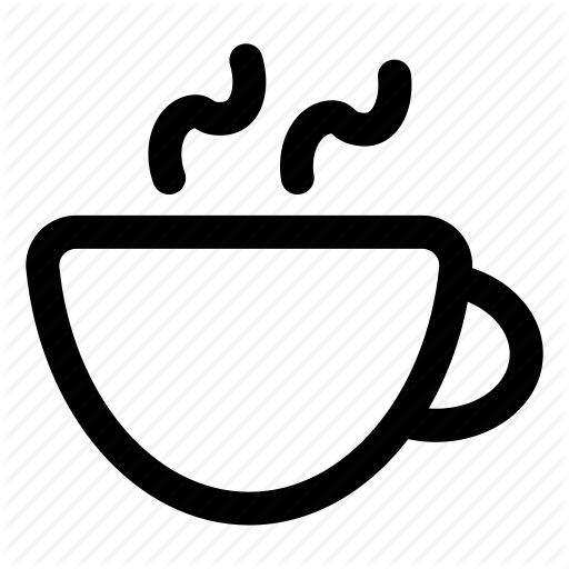 512x512 Cafe, Coffee, Cold, Drink, Hot, Round, Tea Icon