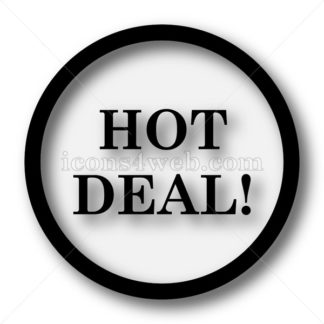 324x324 Hot Deal Simple Icon Hot Deal Simple Button