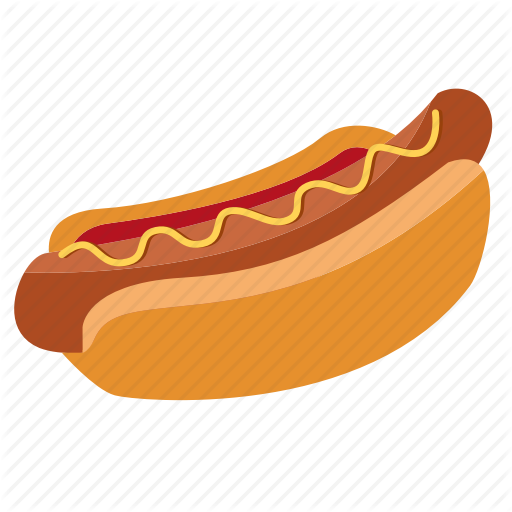 512x512 Bun, Cooking, Fast Food, Food, Hot Dog, Hot Dog, Ketchup, Snack Icon