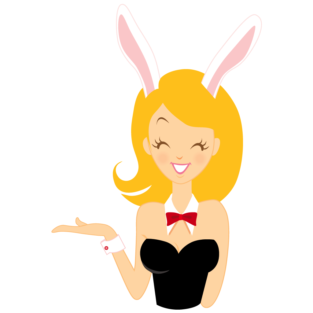 1024x1024 Girl Bunny Share Icon Girl In A Bunny Suit Iconset Dapino