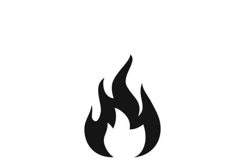 800x533 Fire Sign, Flammable Wildfire Or Hot Vector Icon