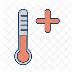 256x256 Hot Icon Of Colored Outline Style