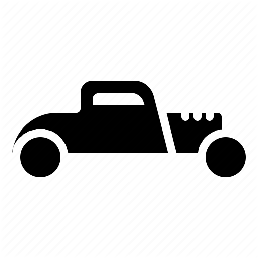 512x512 Car, Hot Rod, Race, Transportation Icon
