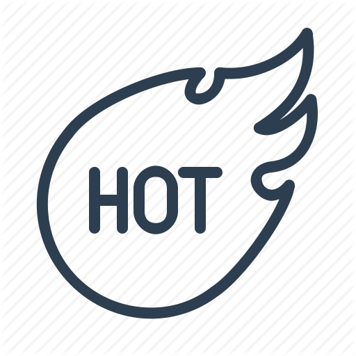 512x512 Discount, Fire, Flame, Hot, Popular, Sales, Topic Icon