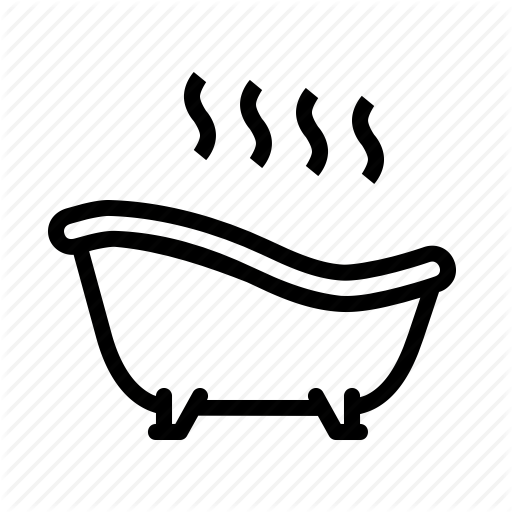 Bath, Bathroom, Hot, Jacuzzi, Steam, Tub, Water Icon 512x512 Bath, Bathroom, Hot, Jacuzzi, Steam, Tub, Water Icon