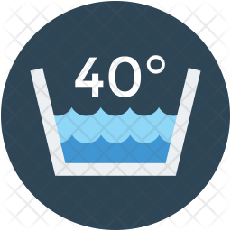 256x256 Hot Water Icon Of Flat Style