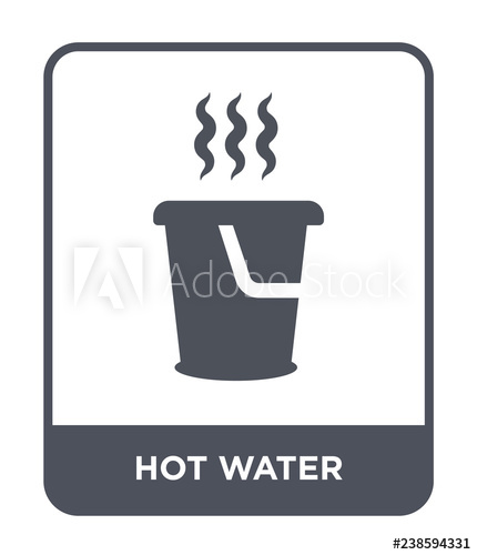 430x500 Hot Water Icon Vector