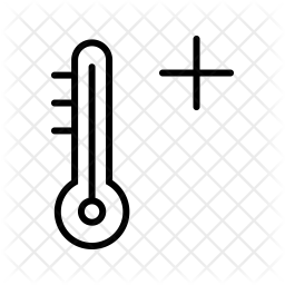 256x256 Hot, Heat, Stroke, Summer, Sun, Warm, Weather Icon Of Line Style